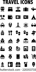 Flat icons with eps 10 file