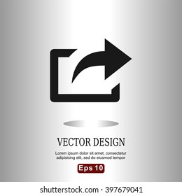 Flat icons extract image for Web, Mobile and business