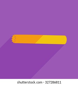 Flat icons modern design with shadow of jumper. Vector illustration