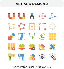 Flat Icons Pack for UI. Pixel perfect vector icon set for web design and website application.