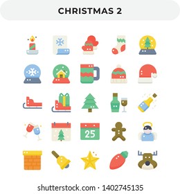 Flat Icons Pack for UI. Pixel perfect vector icon set for web design and website application.