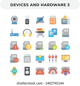 Flat Icons Pack for UI. Pixel perfect vector icon set for web design and website application.