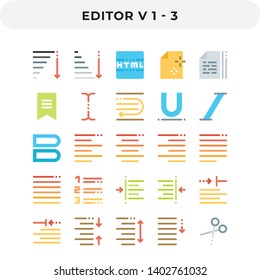 Flat Icons Pack for UI. Pixel perfect vector icon set for web design and website application.
