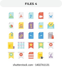Flat Icons Pack for UI. Pixel perfect vector icon set for web design and website application.