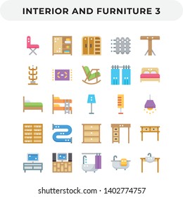 Flat Icons Pack for UI. Pixel perfect vector icon set for web design and website application.