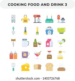 Flat Icons Pack for UI. Pixel perfect vector icon set for web design and website application.
