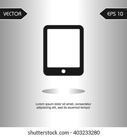 Flat icons phone big for Web, Mobile and business