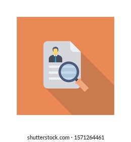 flat icons for search  & find 