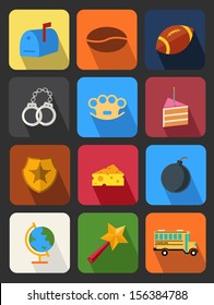 flat icons set 15