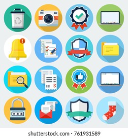Flat Icons set 15.