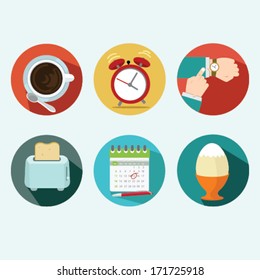 Flat Icons set