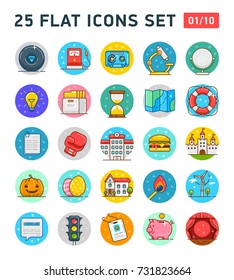 Flat Icons Set