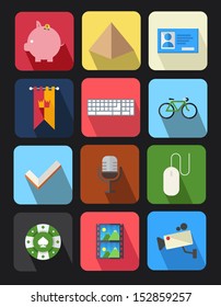 flat icons set 7