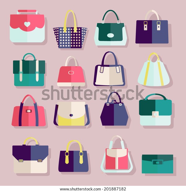 flat handbags