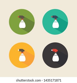 Flat icons set : Garden Object
