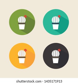 Flat icons set : Garden Object
