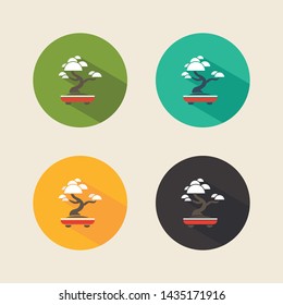 Flat icons set : Garden Object
