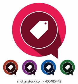 Flat icons shop for Web, Mobile and business
