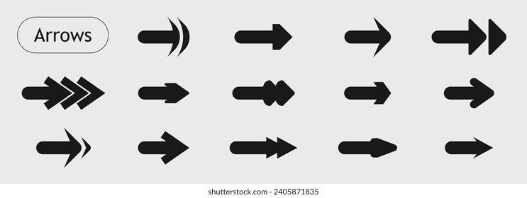 Flat icons, signs, arrow symbols for interface design, web design, applications, presentations and much more. Download button design elements collection. Download sign set. Load icons set