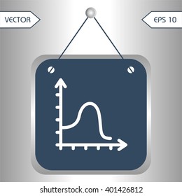 Flat icons statistical for Web, Mobile and business