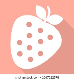 flat icons for Strawberry,fruit,vector illustrations