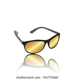 flat icons for sunglasses,vector illustrations