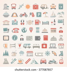 Flat Icons - Travel