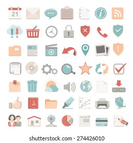 Flat Icons - Universal Web