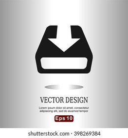 Flat icons usb input for Web, Mobile and business