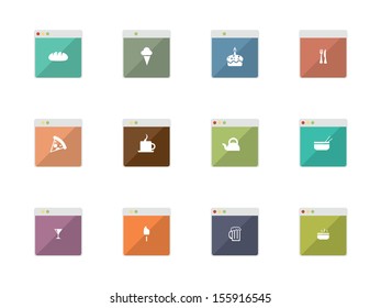 Flat Icons for Web and Mobile Applications