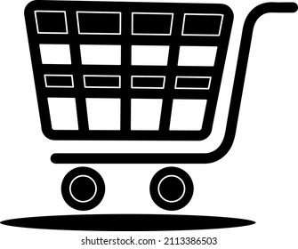 Flat Icons For Web And Mobile Applications. Shoping Cart Icon..eps