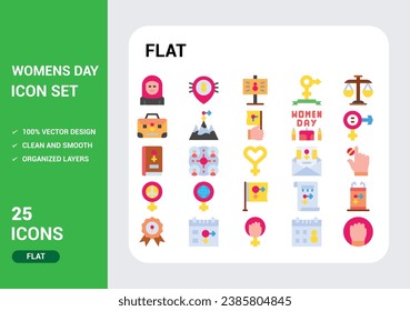 flat Icons with White Background Free Vector