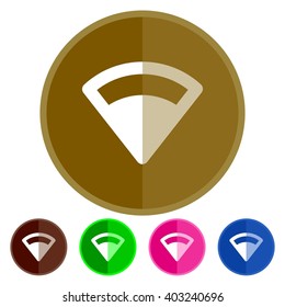 Flat icons wireless for Web, Mobile and business