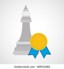 Flat illustration about achievement design