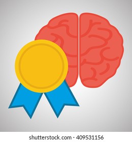Flat illustration about achievement design