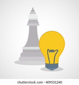 Flat illustration about achievement design