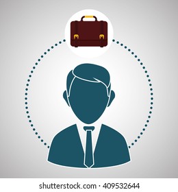 Flat illustration about achievement design