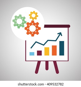 Flat illustration about achievement design