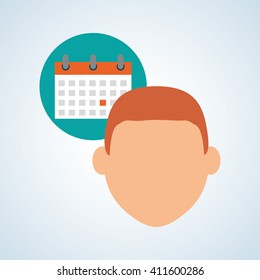 Flat illustration about achievement design