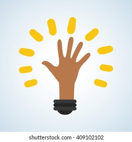 Flat illustration about back to school design, education related