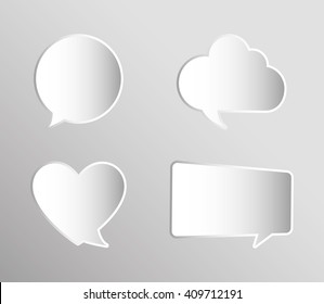 Flat illustration about bubble design 