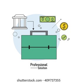 Flat illustration about customer service design 