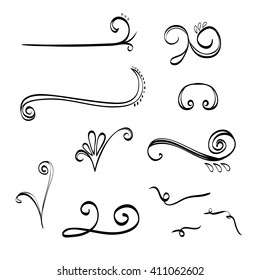 Flat illustration about Doodle design