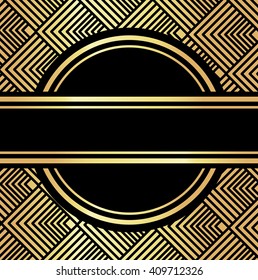 Flat illustration about gatsby background design 