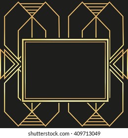 Flat illustration about gatsby