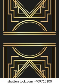 Flat illustration about gatsby background design 
