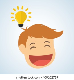 Flat illustration about success design, business related