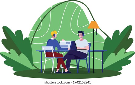 recurso de ilustración plana para su decoración o presentación