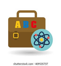 Flat illustration of Back to School design 