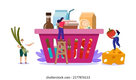 276,079 Market basket Stock Illustrations, Images & Vectors | Shutterstock